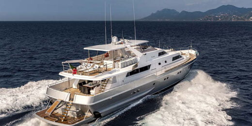 M/Y Antisan Motor Yacht Charter in Cannes & Monaco