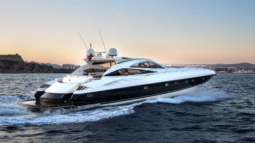 Ibiza motor boat charter Sunseeker Predator 68